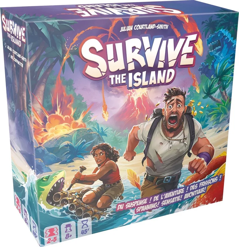 Survive The Island - Nederlandstalig Bordspel from Zygomatic – box