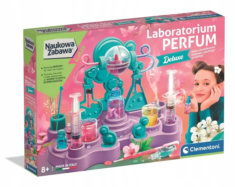 Parfum Laboratorium Deluxe - Leer en Speel van Clementoni, editie Meerkleurig – doos 1 van 2