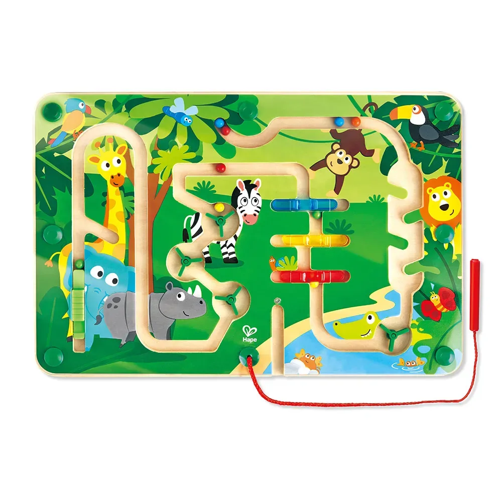 Junglelabyrint fra Hape – æske