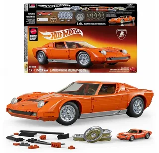 Spiel MATTEL Hot Wheels Brick Shop Lamborghini Miura P400 SV from Mattel Games – box 1 of 6