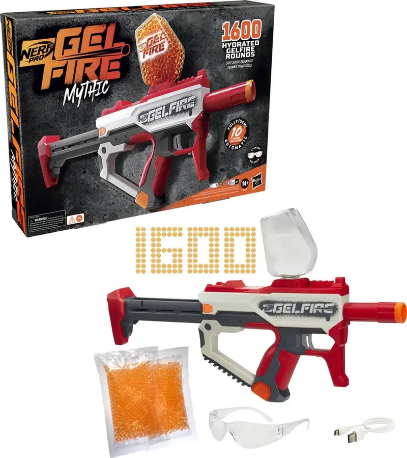 Hasbro Spiel Nerf Elite 2.0 Eaglepoint RD-8 Blaster von Nerf, Ausgabe Blau – Schachtel