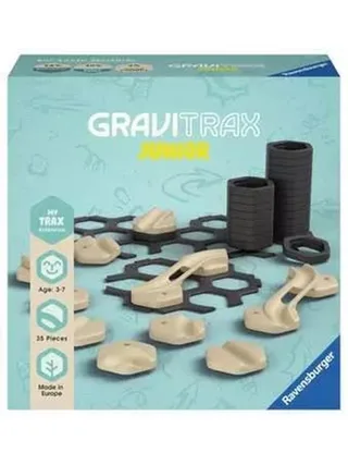 GraviTrax Junior Expansion Set Trax fra Ravensburger – æske 1 af 3