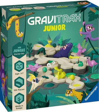Gravitrax Junior Starter Set L Jungle Brädspel från Ravensburger – kartong 3 av 4