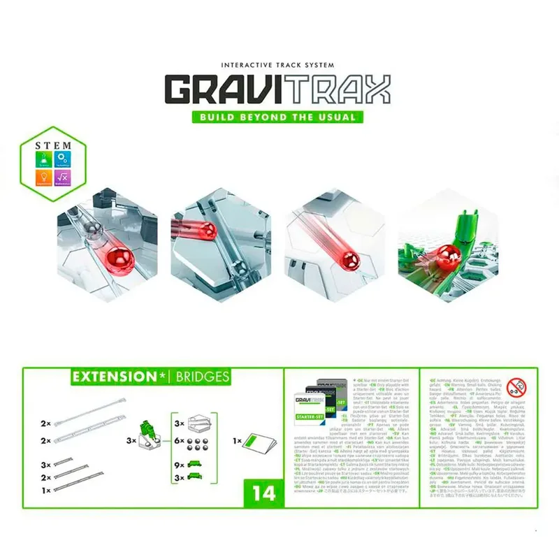 Gravitrax Marble Run Extension Bridges fra Ravensburger – æske 3 af 6