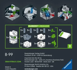 GraviTrax Pro Element Releaser Expansion Set fra Ravensburger – æske 5 af 5