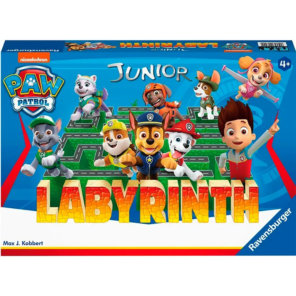 Junior Labyrinth Paw Patrol från Ravensburger – kartong