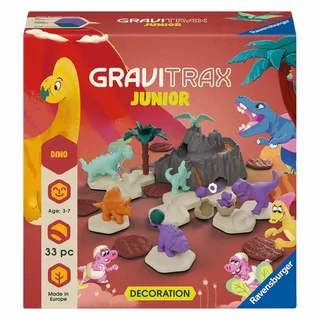 Ravensburger 24587 GraviTrax Junior - Extension Dino fra Ravensburger, Kleurloos-udgave – æske 1 af 2