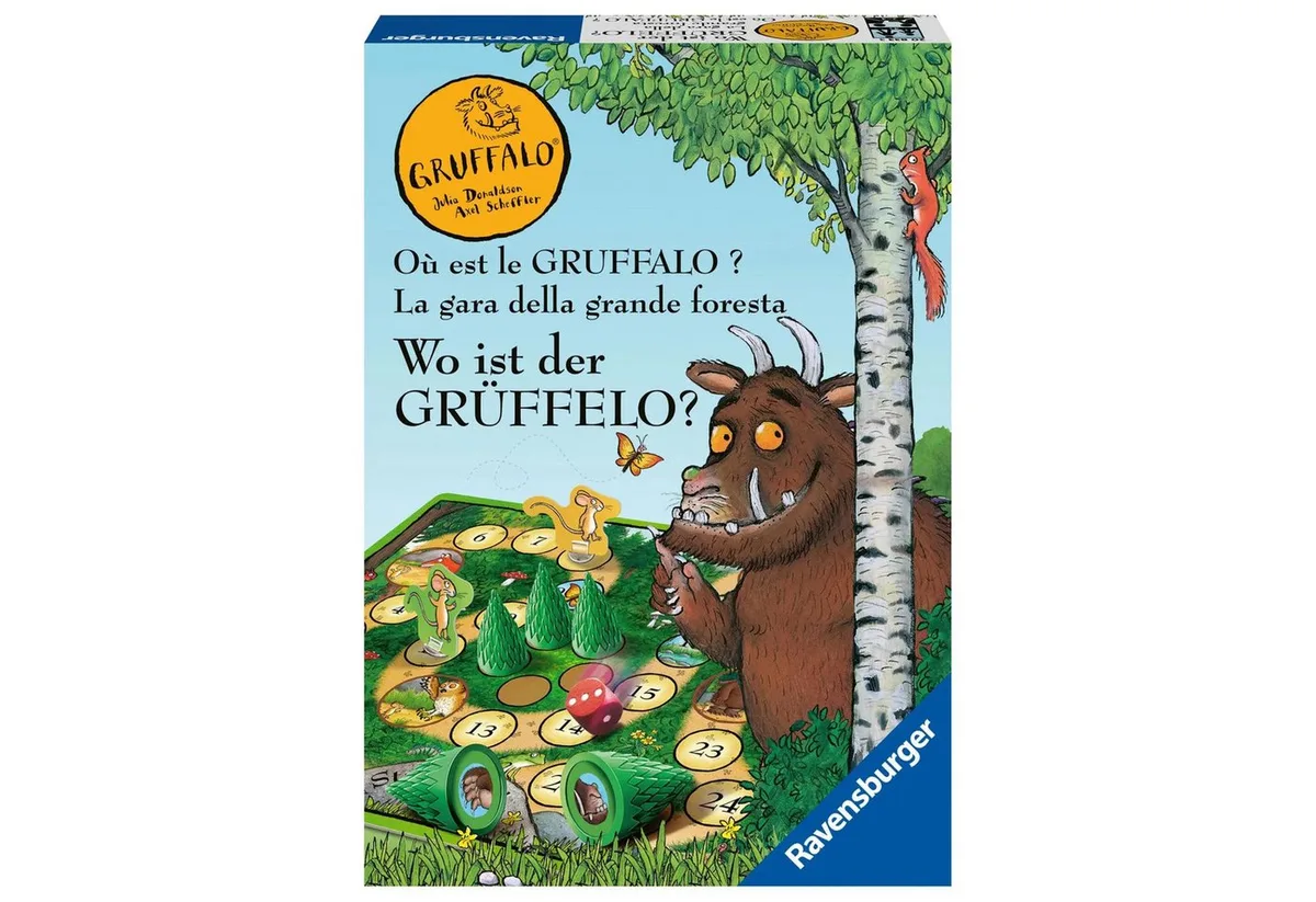 Spiel Ravensburger Kinderspiele - 20833 - Wo ist der Grüffelo? -... von Ravensburger – Schachtel