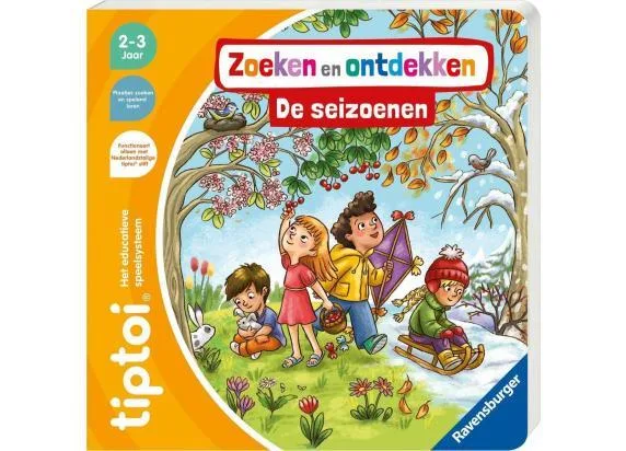 Tiptoi Zoeken en ontdekken - De seizoenen Leerzame spellen de Ravensburger – boîte