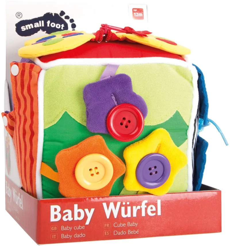 Motorik-Wrfel von small foot, Ausgabe Mehrfarbig – Schachtel