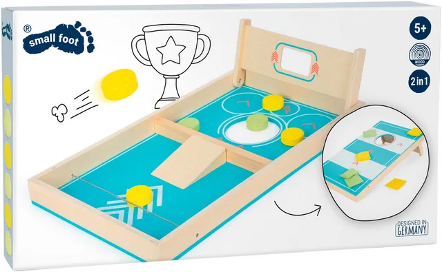 Cornhole und Sling Puck Spiel, Active von small foot, Ausgabe Mehrfarbig – Schachtel 3 von 5