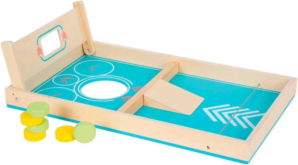 Cornhole und Sling Puck Spiel, Active von small foot, Ausgabe Mehrfarbig – Schachtel 2 von 5
