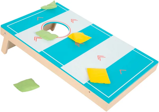 Cornhole und Sling Puck Spiel, Active von small foot, Ausgabe Mehrfarbig – Schachtel 4 von 5