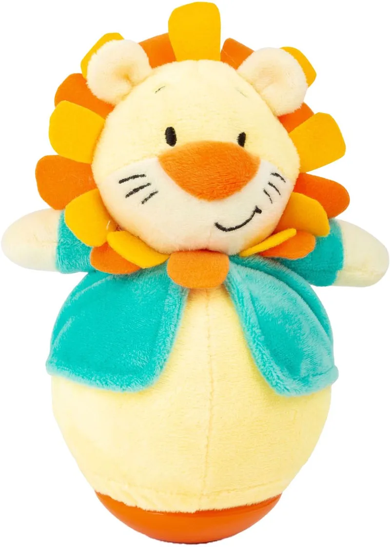 Tumbler Lion Plush von small foot, Ausgabe Mehrfarbig – Schachtel